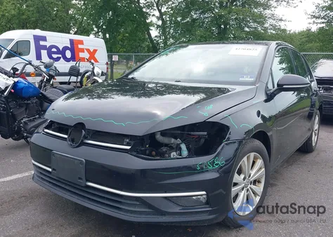 2018 Volkswagen Golf Tsi S/Tsi Se z USA, uszkodzony, nr VIN 3VWB17AU7JM264800